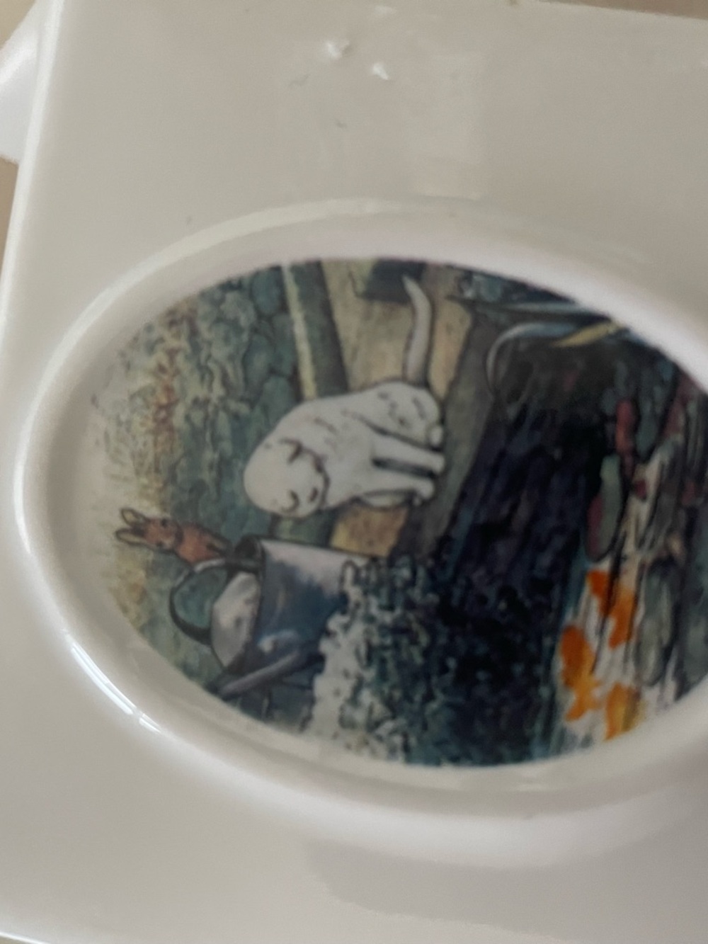 Vintage Beatrix Potter (Peter Rabbit) Ceramic Nursery or Tea / Sugar Set - 2001 - Picture 15 of 16
